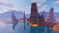 It's possible the modern badlands wouldn't exist without the old mesa biome (Image via Mojang)